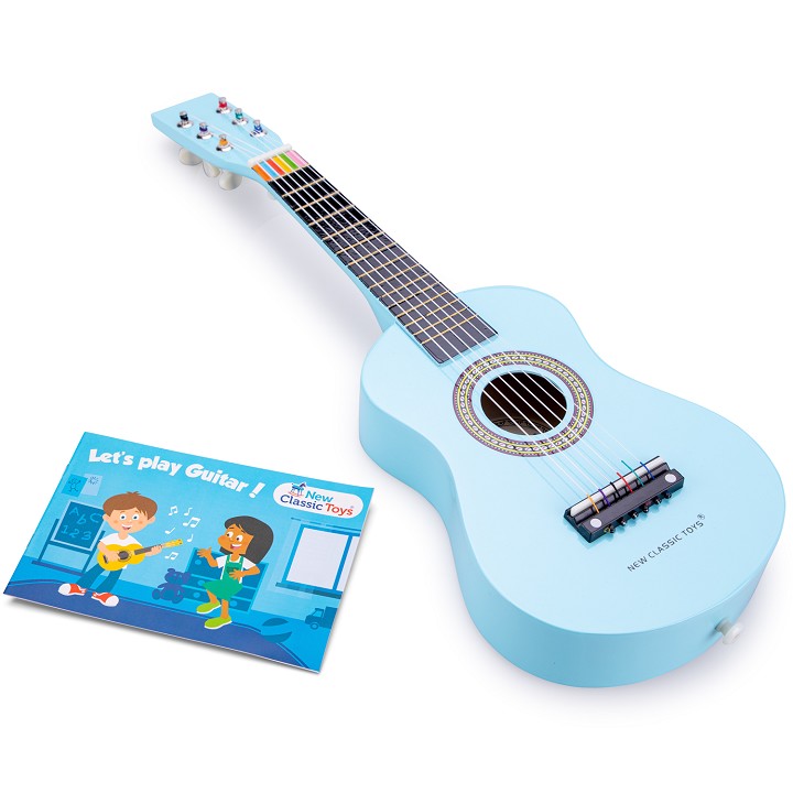 Toy guitar blue New Classic Toys